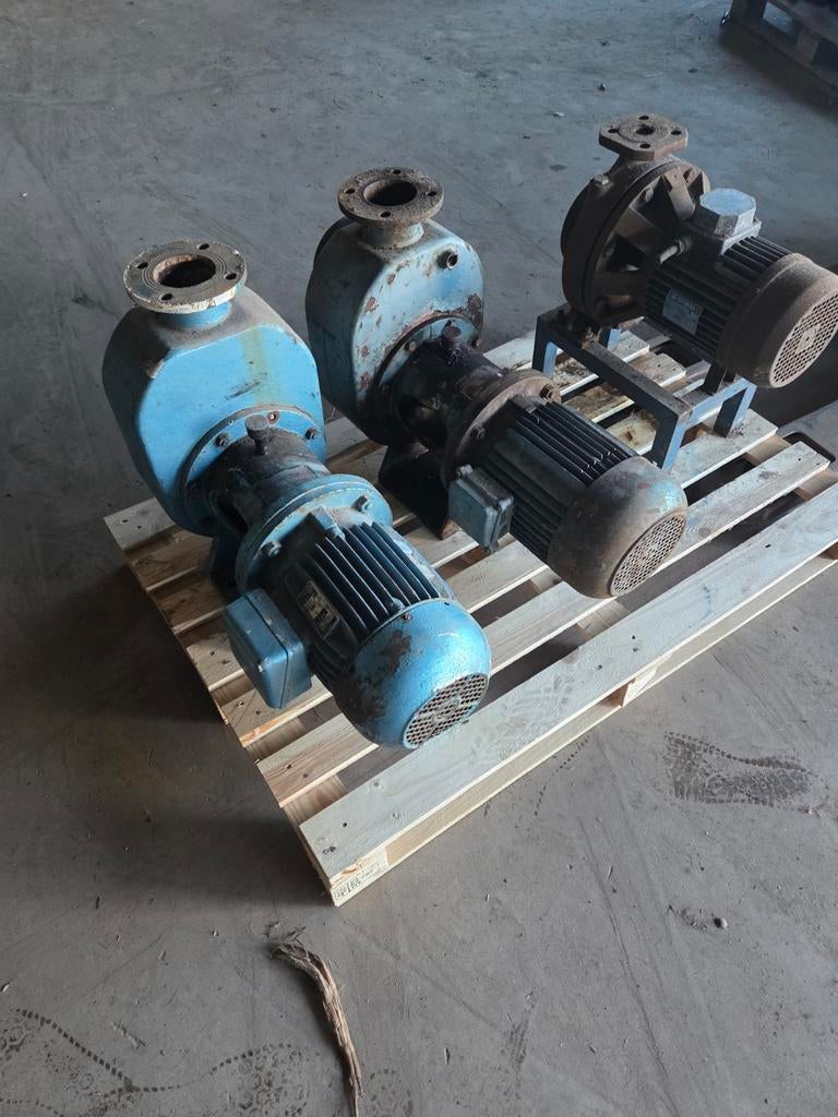 Goan pompen - Diverse modellen, gebruikt, Tuin en Terras, Waterpompen, Gebruikt, Elektrisch, Overige typen, Ophalen of Verzenden