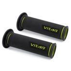 BARRACUDA PAIR OF UNIVERSAL VR46 BLACK RUBBER GRIPS, Floris versterlaan 65h  2316 DZ Leiden, Ophalen of Verzenden, Info@barracudamoto.nl