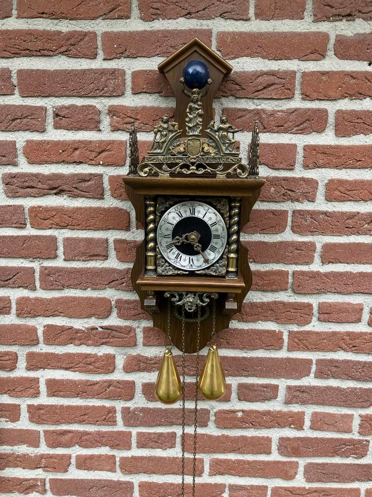 Zaanse Klok 'Nu Elck Syn Sin' - Goed Werkend, Ophalen