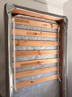 Ikea onder deel van boxspring met aluminium poten 20cm, Verstelbaar, 90 cm, Eenpersoons, Ophalen of Verzenden