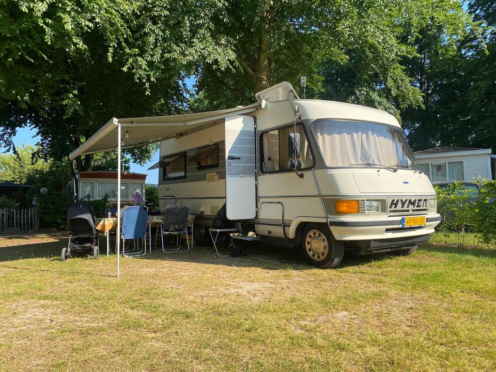 Camper Hymer b644 6pers, Caravans en Kamperen, Particulier, Integraal, Hymer
