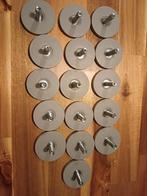 20 Ikea Besta stelpootjes, grijs, NIEUW!!! 20=€5,-!, Ophalen of Verzenden, Nieuw, 25 tot 50 cm, 150 tot 200 cm