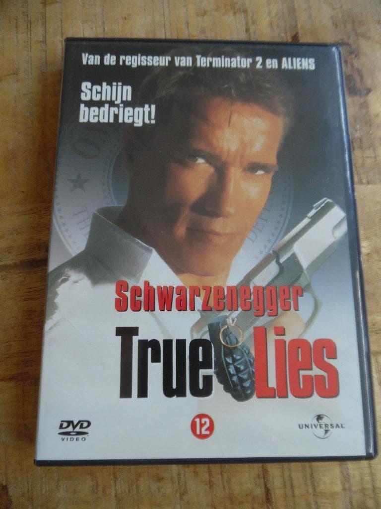 AKTIE MISDAAD - TRUE LIES - ARNOLD SCHWARZENEGGER, Vanaf 16 jaar, Ophalen of Verzenden, Gebruikt, Overige gebieden