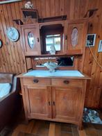 Massief eiken kast te koop, Antiek en Kunst, Antiek | Meubels | Kasten, Ophalen