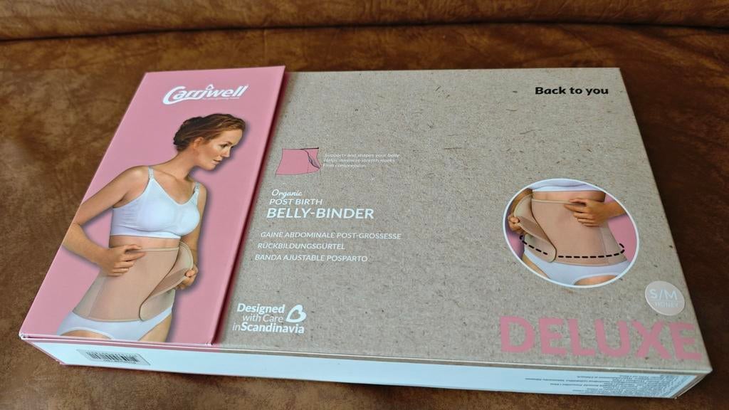 Carriwell Post Birth Belly-Binder S/M Honey, Ophalen of Verzenden