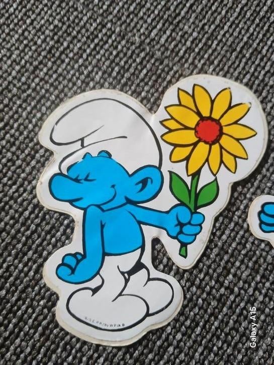 Smurfen scickers, Verzamelen, Smurfen, Ophalen of Verzenden, Verschillende Smurfen