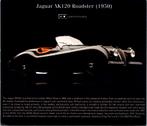 Jaguar XK120 Roadster (1950) fotokaart, Verzenden, Zo goed als nieuw, Auto's