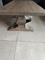 Landelijke salontafel Haasnoot Wonen 140x70, Huis en Inrichting, Ophalen, Gebruikt, 100 tot 150 cm, 50 tot 100 cm