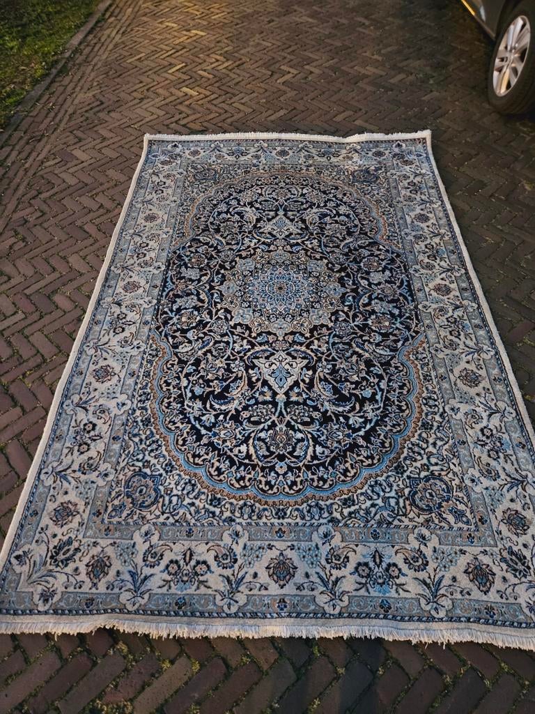 Perzisch Handgeknoopt Nain Tapijt. Prachtige kleuren! 2x3, Perzisch, 200 cm of meer, Ophalen of Verzenden, Zo goed als nieuw