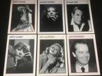 40 Vintage Portretkaarten o.a. James Dean, Richard Gere, 1960 tot 1980, Ophalen of Verzenden, Zo goed als nieuw, Prent