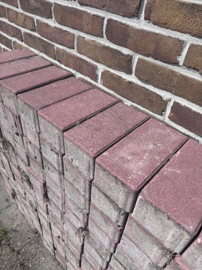 Gratis stenen voor bestrating, muurtje, tuin...., Ophalen, Gebruikt, Bakstenen