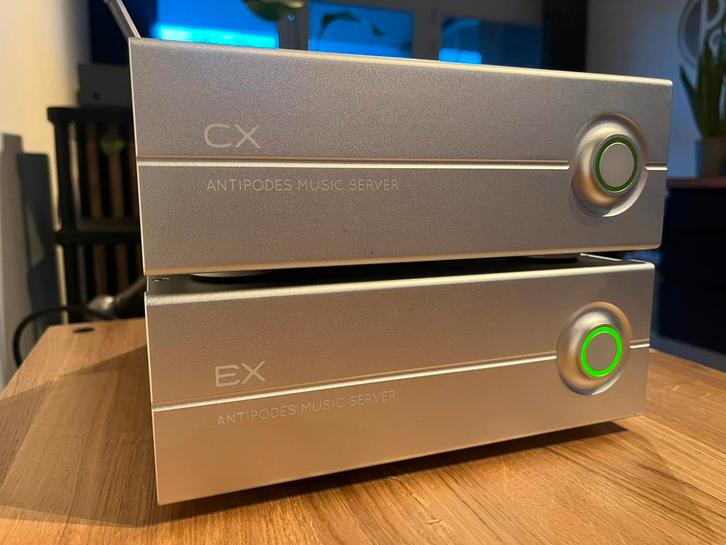 Antipodes CX + EX muziekserver / streamer combinatie., Audio, Tv en Foto, Mediaspelers, Zo goed als nieuw, 500 tot 1500 GB, USB 2.0