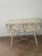 Metalen koffer op poten, Minder dan 50 cm, Gebruikt, 50 tot 100 cm, 50 tot 75 cm