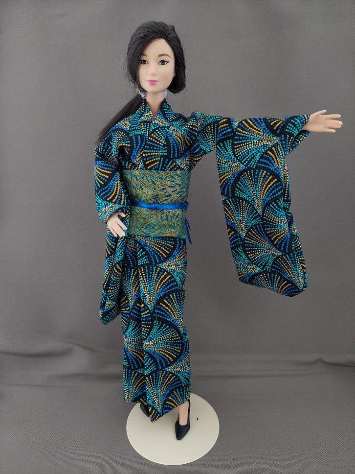 Barbie kleding / Kleertjes Tiru Kimono, Kinderen en Baby's, Speelgoed | Poppen, Nieuw, Barbie, Verzenden
