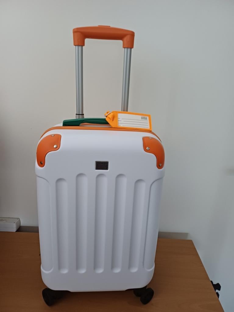 Postcode Loterij Reiskoffer - Handbagage formaat, Sieraden, Tassen en Uiterlijk, Tassen | Reistassen en Weekendtassen, Nieuw, Wit