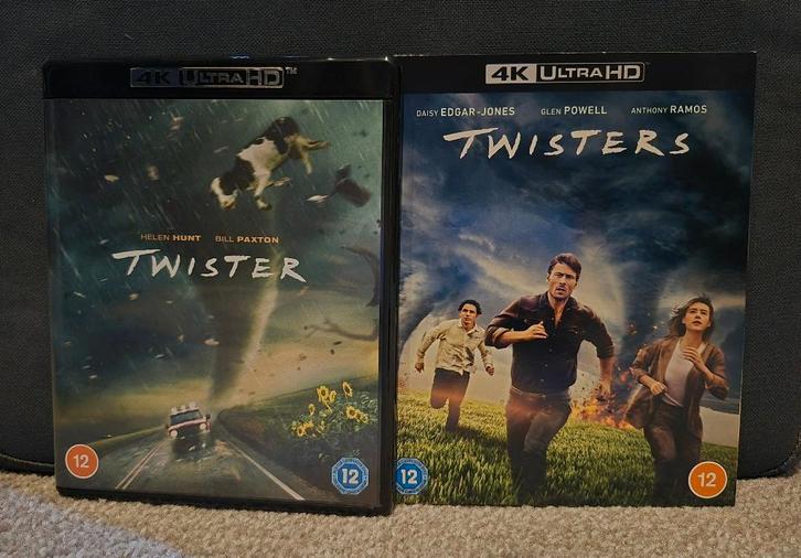 4K: Twister & Twisters (1996-2024), Cd's en Dvd's, Blu-ray, Zo goed als nieuw, Avontuur, Ophalen of Verzenden
