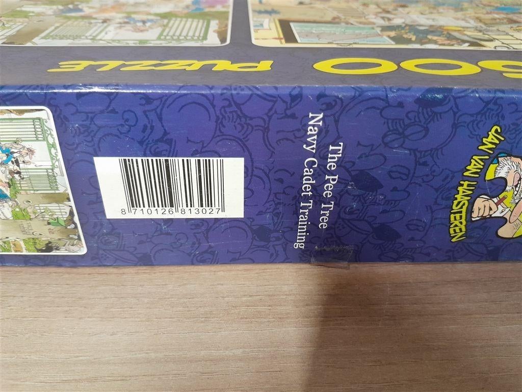 Jan van Haasteren - The pee tree - navy cadet - 2x500 - s304, Ophalen of Verzenden, 500 t/m 1500 stukjes, Zo goed als nieuw