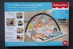 New!Fisher-Price 3-in-1 Muziek, Glow & Grow Babygym - Nieuw, Kinderen en Baby's, Speelgoed | Babyspeelgoed, Ophalen of Verzenden