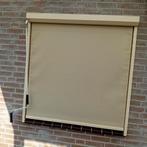 Beige screen zonwering zonder stok, Ophalen of Verzenden