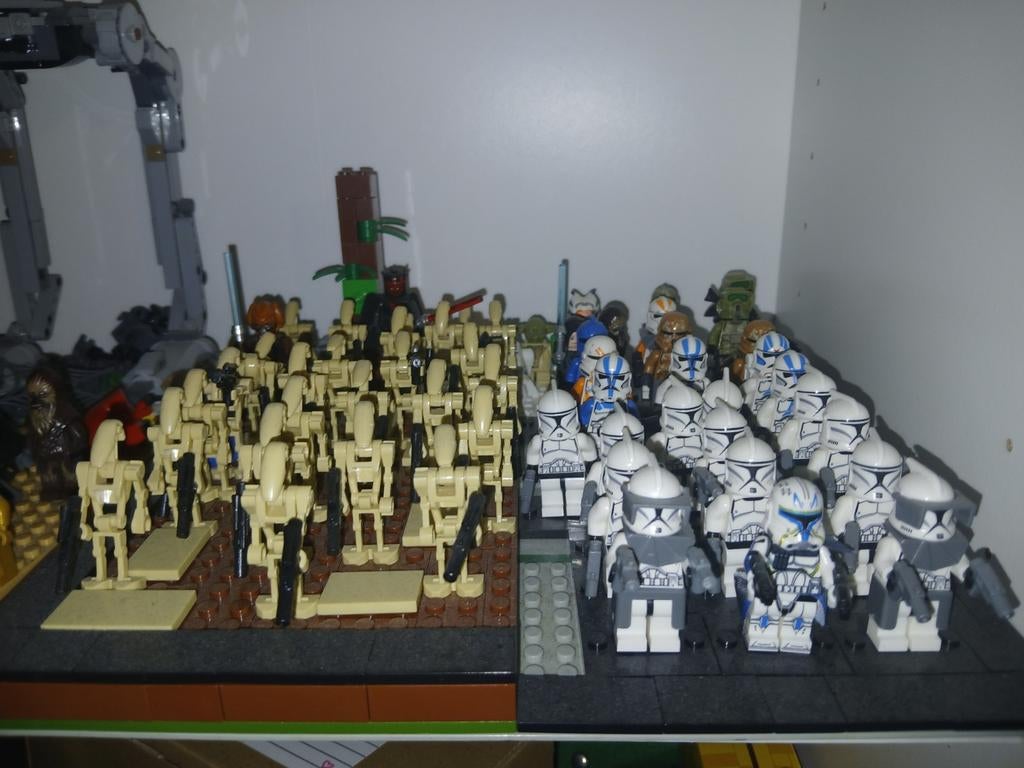 Grote LEGO Star Wars Clone/Droid Army Collectie, Ophalen