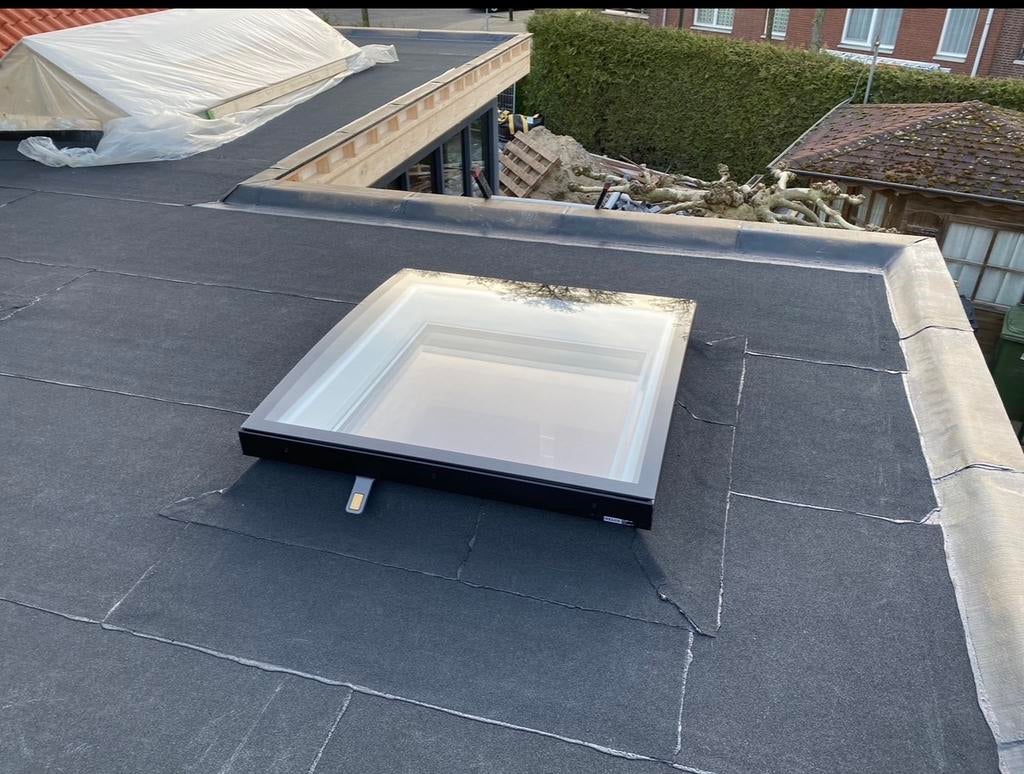 VELUX dakraam CVU 090090, Doe-het-zelf en Verbouw, Glas en Ramen, Gebruikt, Dakraam, 80 tot 120 cm, 80 tot 120 cm, Dubbelglas