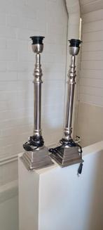 Zilveren tafellampen, Ophalen of Verzenden, Zo goed als nieuw, Overige materialen, Minder dan 25 cm