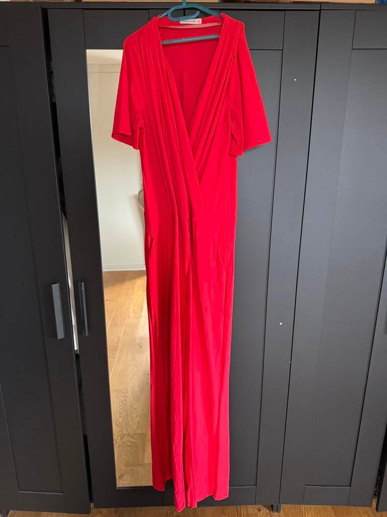 Studio Anneloes jumpsuit rood XL en XXL, Ophalen of Verzenden, Nieuw, Maat 46/48 (XL) of groter, Rood