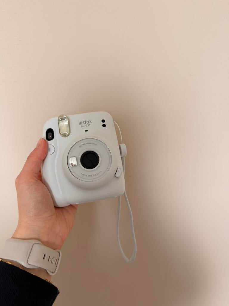 Instax Mini 11 - Wit, Ophalen of Verzenden, Zo goed als nieuw, Polaroid, Fuji