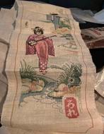 Schellekoord borduurpakket, deel al geborduurd, Ophalen of Verzenden, Gebruikt, Handborduren, Borduurpakket