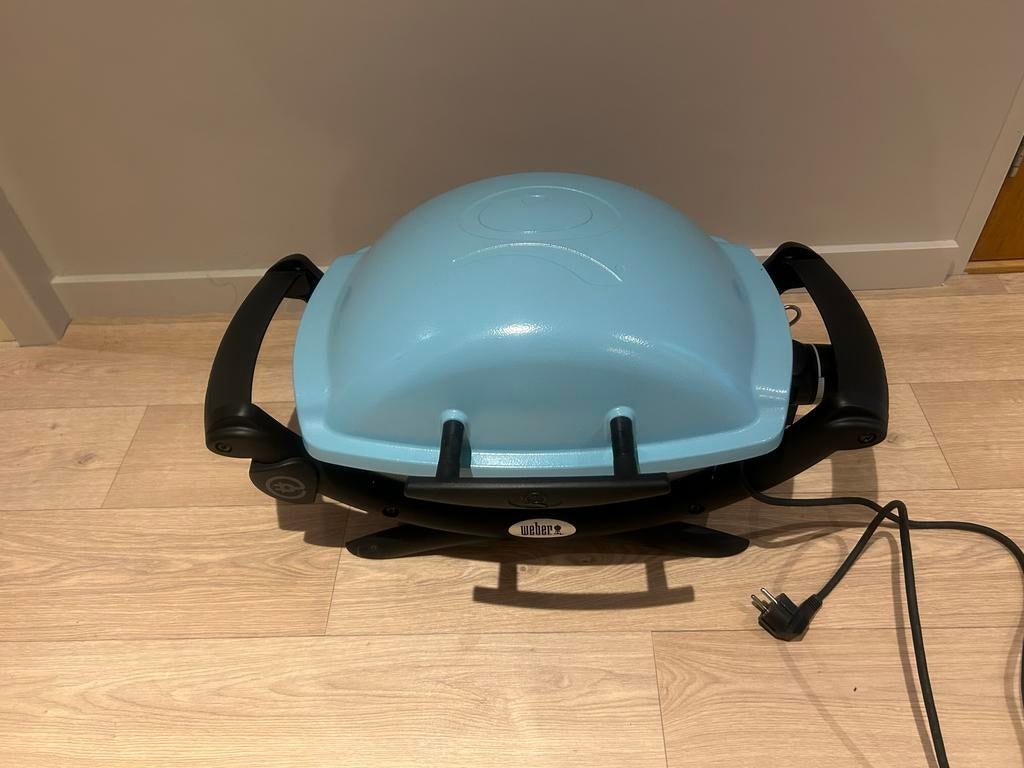 Weber Q1400 elektrische barbecue - Zo goed als nieuw, Tuin en Terras, Elektrische barbecues, Ophalen, Zo goed als nieuw