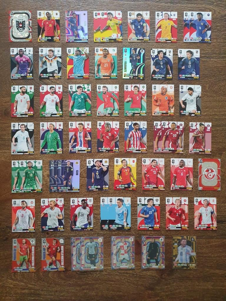 WK 2026 panini voetbalkaartjes, Ophalen of Verzenden, Zo goed als nieuw, Meerdere plaatjes