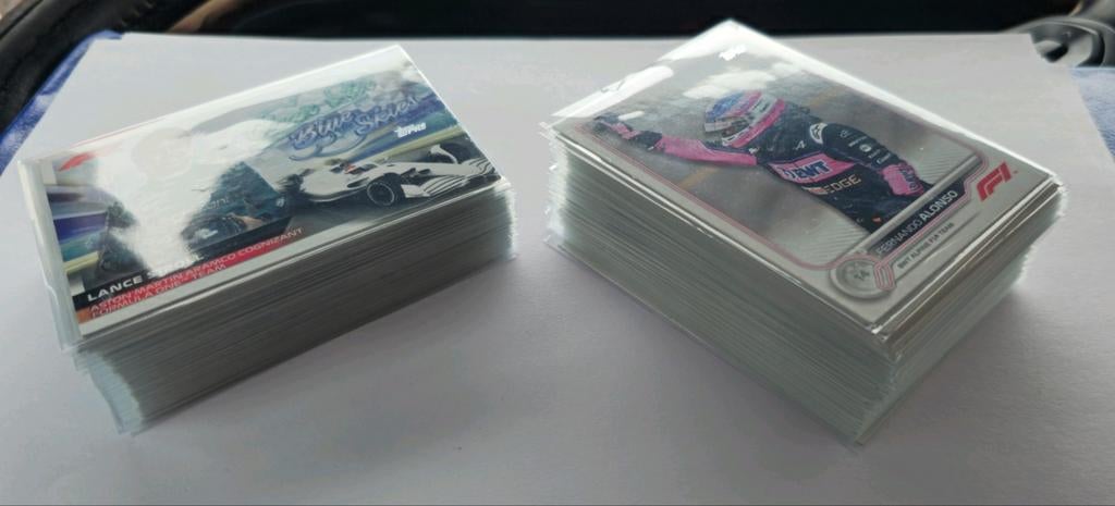 Topps f1 2022 bulk partij 100 kaarten, Verzenden, Zo goed als nieuw, Meerdere plaatjes