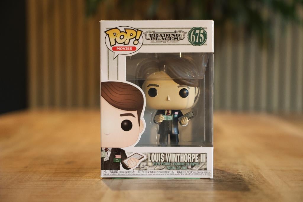 Funko Pop! Movies: Trading Places - Louis Winthorpe III #675, Ophalen of Verzenden, Nieuw