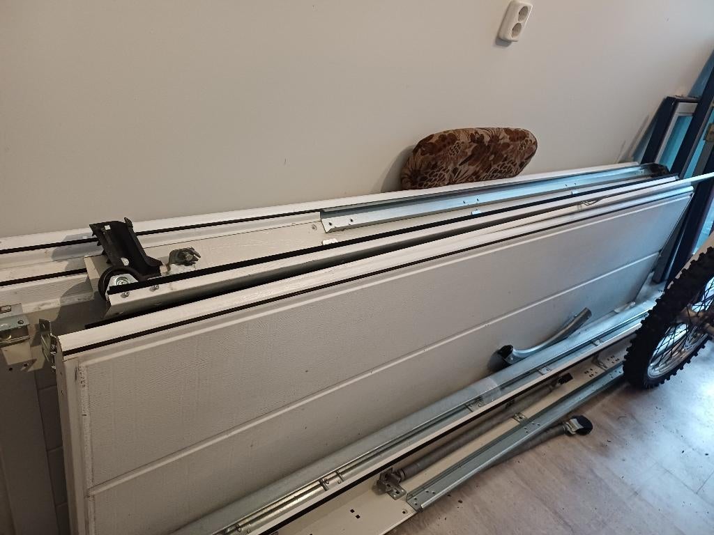 hormann sectionaal deur br 2500 x h 2200, Doe-het-zelf en Verbouw, Garagedeur, Ophalen of Verzenden, Metaal, 120 cm of meer