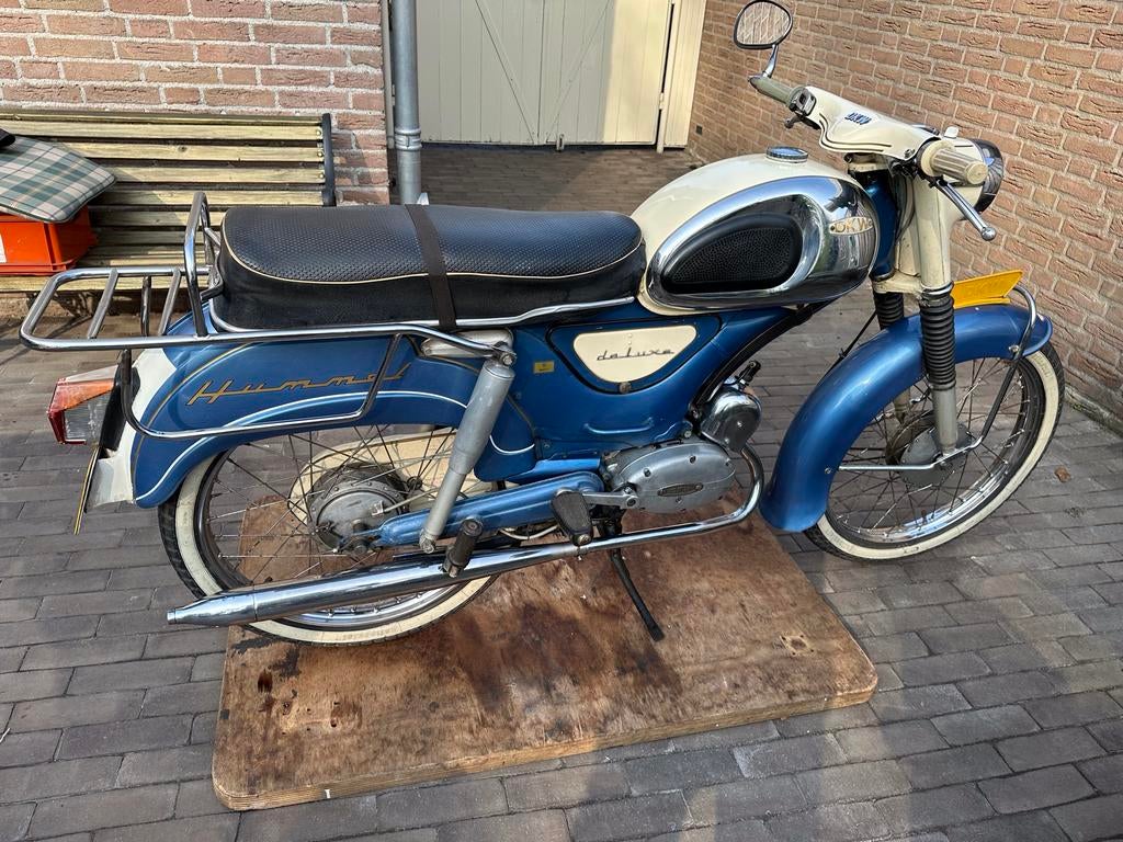 DKW Hummel DELUX uit 1967 met kenteken en boekje ., Gebruikt, Ophalen of Verzenden, 1 cc, 3 versnellingen