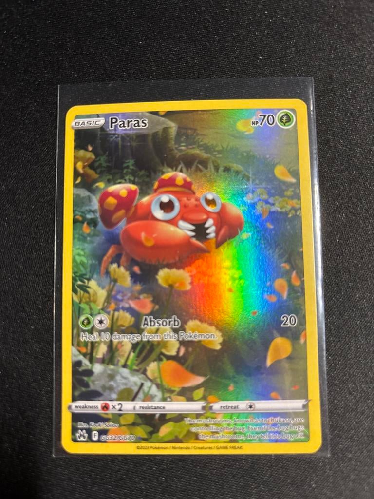 Paras GG32/GG70 | NM | Crown Zenith, Ophalen of Verzenden, Zo goed als nieuw, Losse kaart, Foil