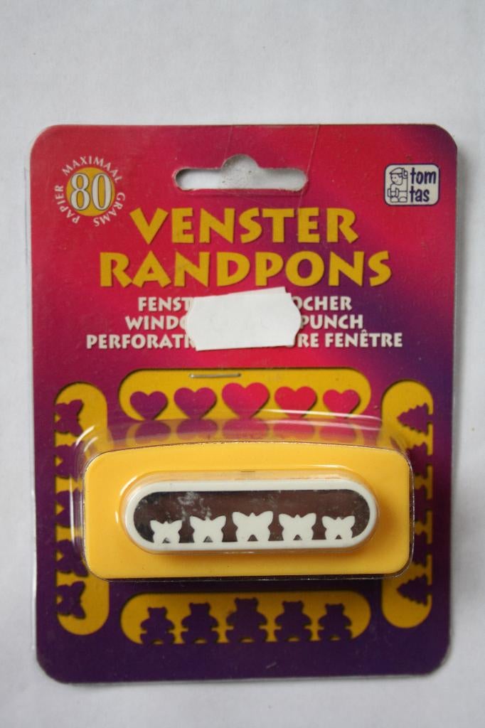 Tom tas randpons venster vlinders, Ophalen of Verzenden, Nieuw, Dieren, Overige typen