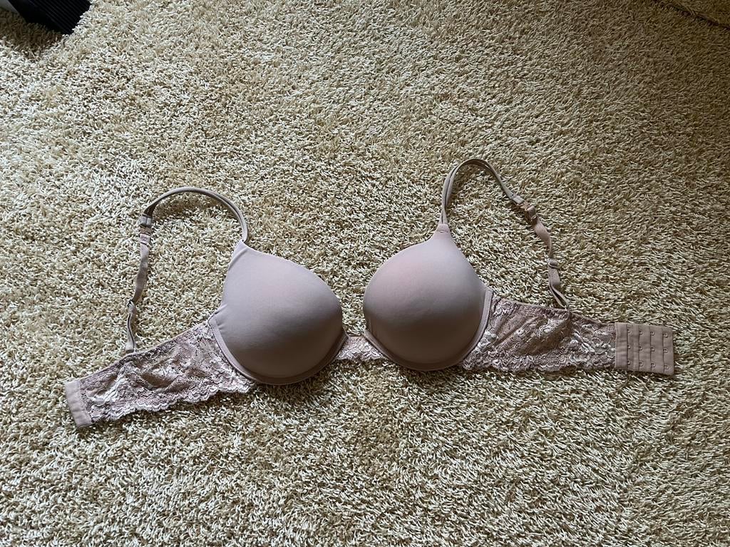 After Eden nude/beige push up bh mt. 75 D, Ophalen of Verzenden, Beige, BH