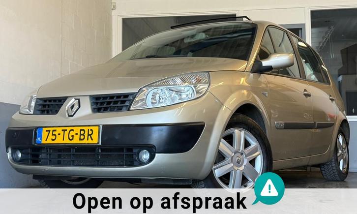 Renault Scénic 1.6-16V Dynamique Luxe|NAP|APK08-26|Automaat, Auto's, Renault, Bedrijf, Te koop, Scénic, ABS, Airbags, Airconditioning
