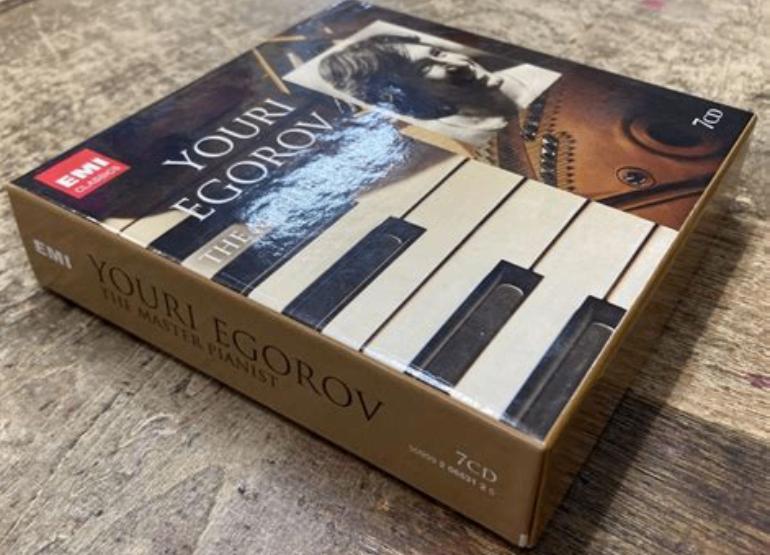Youri Egorov The Master Pianist 7cd EMI, Kamermuziek, Boxset, Ophalen of Verzenden, Zo goed als nieuw