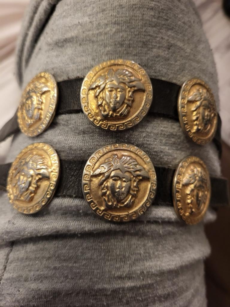 Gianni Versace Vintage 1990, Ophalen of Verzenden, Goud, Dame of Heer