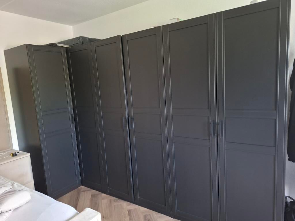IKEA Pax Kledingkast met hoekelement - Uitstekende staat, Met deur(en), 200 cm of meer, Ophalen of Verzenden, Zo goed als nieuw