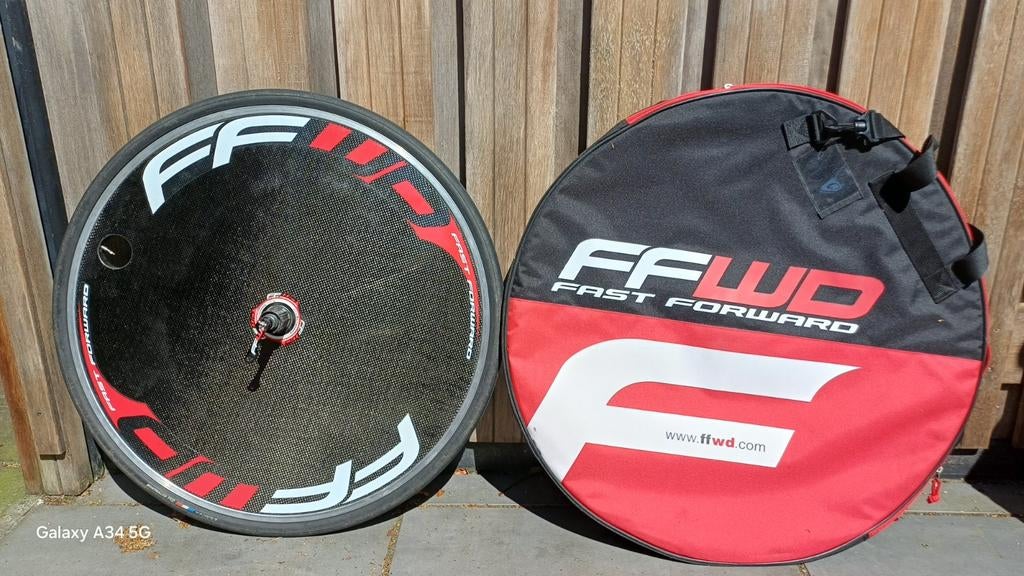 FFWD Fast Forward Disc Wiel Racefiets met Tas, Fietsen en Brommers, Fietsonderdelen, Ophalen of Verzenden