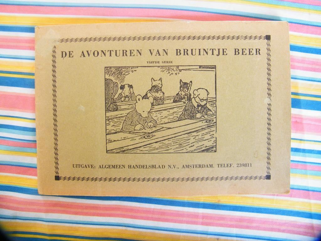 bruintje beer, Eén stripboek, Ophalen, Zo goed als nieuw
