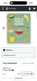 Snel en simpel kookboek librero, Ophalen of Verzenden, Zo goed als nieuw