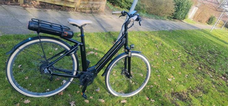 Qwic Premium MA8 Dames zwart 54cm 2022, Fietsen en Brommers, Fietsen | Dames | Omafietsen, Zo goed als nieuw, 53 tot 56 cm, Ophalen