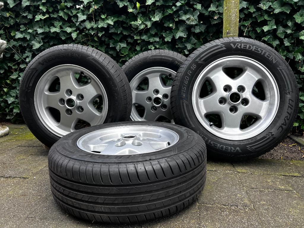 Set velgen Jaguar XJS, Auto-onderdelen, Banden en Velgen, Ophalen, Velg(en), 16 inch, Personenwagen