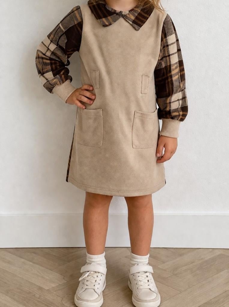 Leuk jurkje, maat 104, Kinderen en Baby's, Kinderkleding | Maat 104, Verzenden, Gebruikt, Meisje, Jurk of Rok