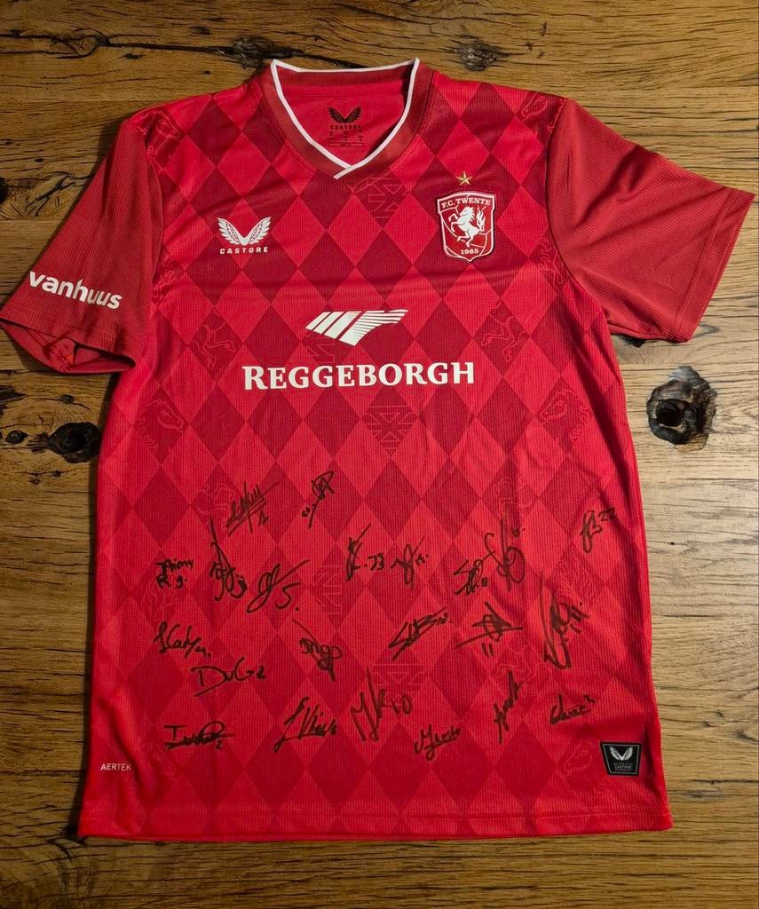 Gesigneerd shirt FC Twente, Ophalen of Verzenden, Nieuw, Shirt