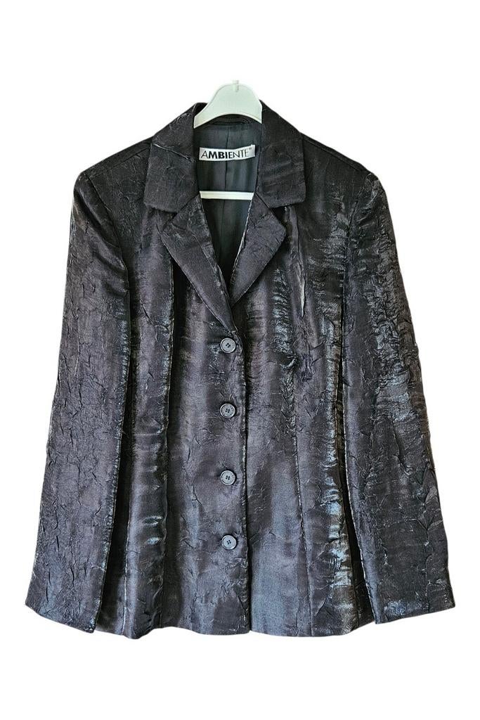 Ambiente dames kolbert blazer jasje zwart Maat 40, Kleding | Dames, Maat 38/40 (M), Zwart, Ambiente, Ophalen of Verzenden